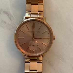 Michael Kors Rose Gold Jaryn Ladies Watch 38mm